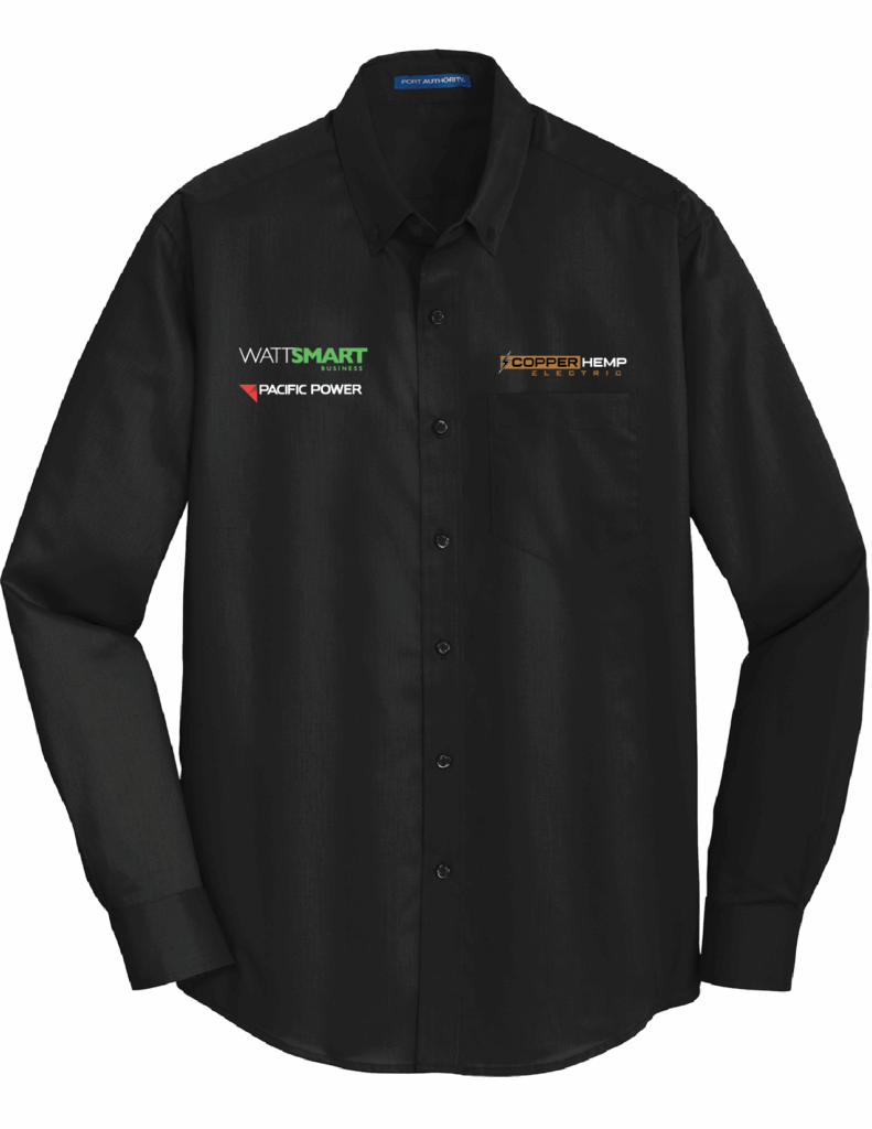 Port Authority Long Sleeve Chambray Easy Care Shirt